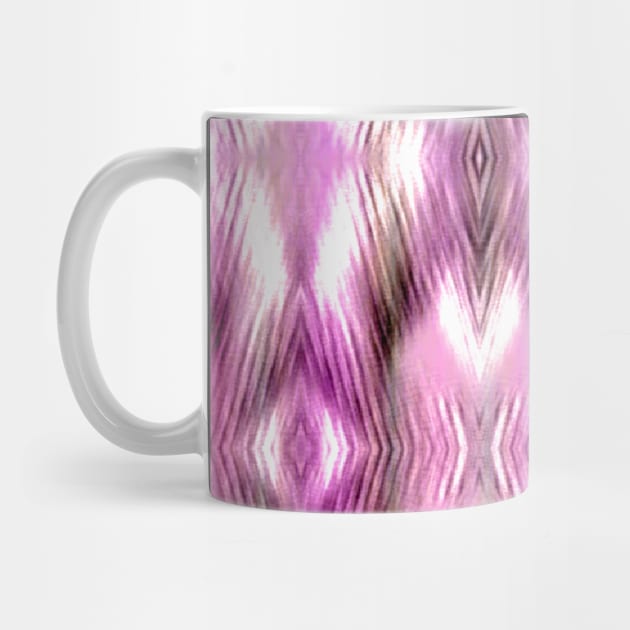 Feathered Pink and Purple Pattern by ArtistsQuest